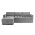Modern Sectional Sofa Soma Dawn Gray Left Sectional Sofa Bed Factory